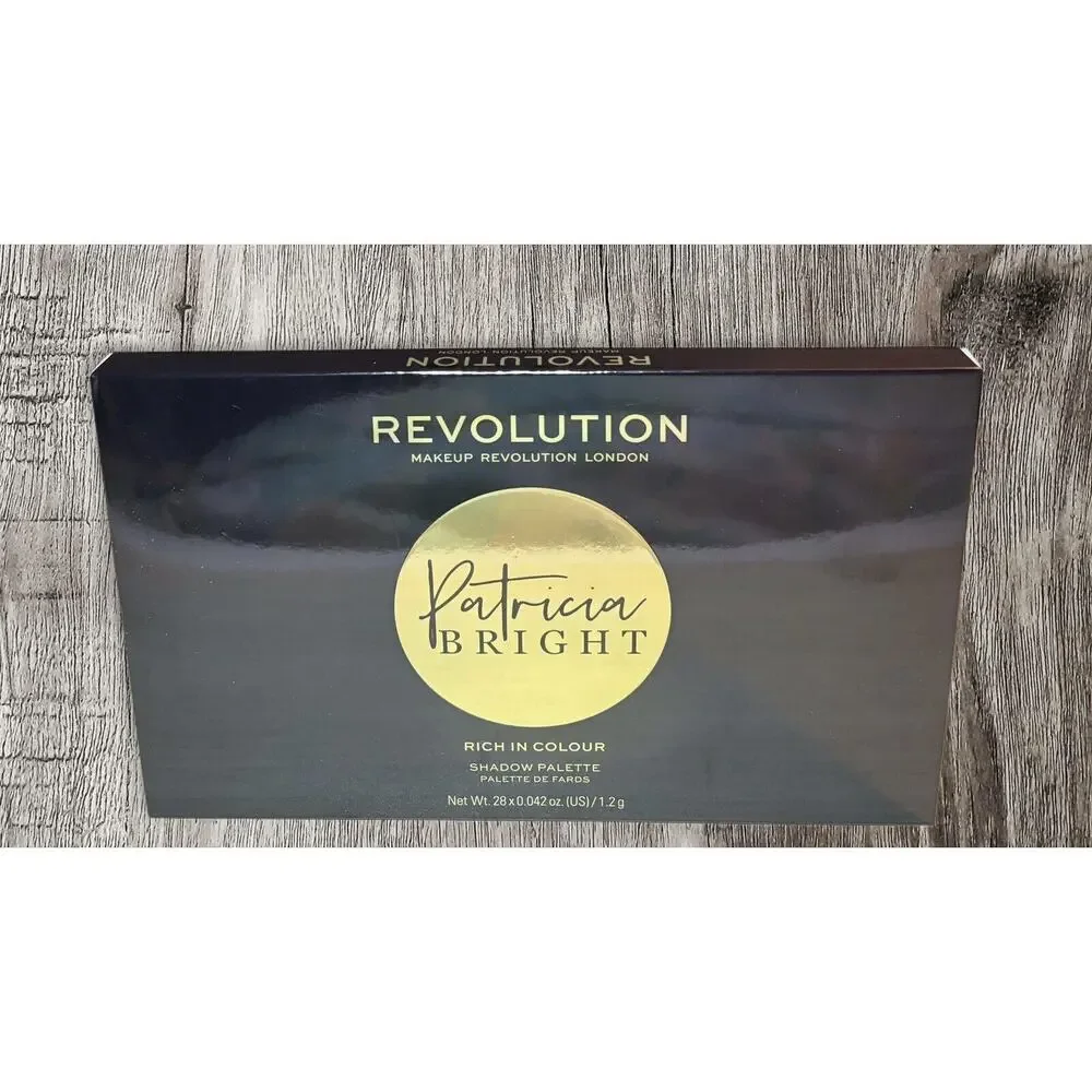 REVOLUTION‎ Makeup PATRICIA BRIGHT 28 Rich In Colour Shadow Palette ~ NEW SEALED